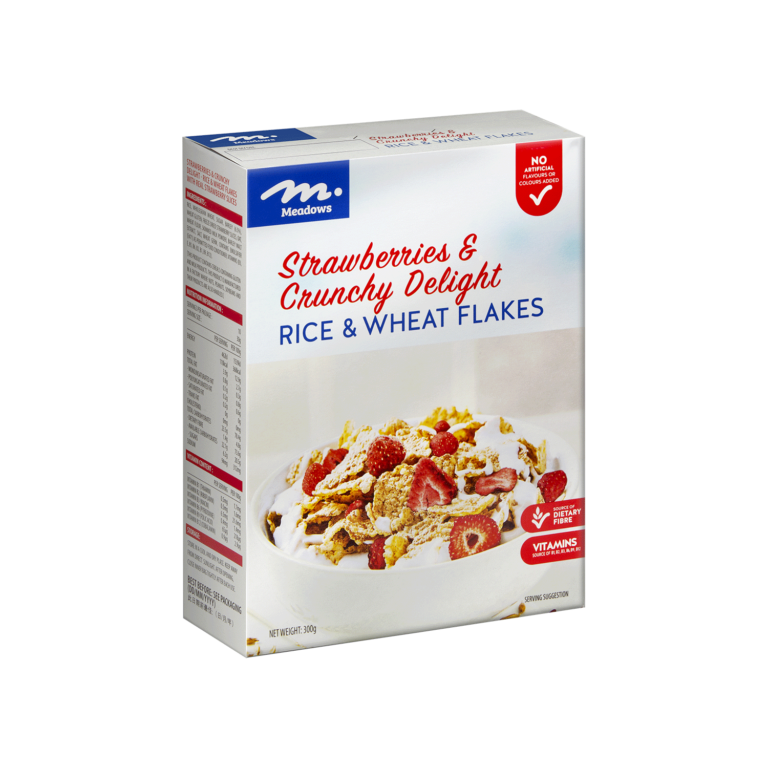 Strawberries & Crunchy Flakes Delight - DFI Brands Limited