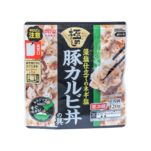 Ingredients of Pork Rib Bowl - Marudai Food Co., Ltd (Tokyo)
