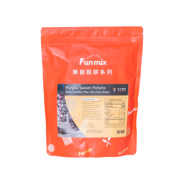 Purple Sweet Potato Rice Waffle Mix (Gluten free) - Texture Maker Enterprise Co., Ltd