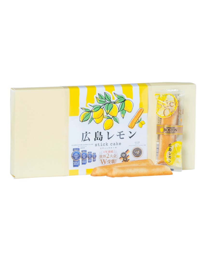 広島レモンミニスティックケーキ10本入 優秀品質最高金賞モンドセレクション22
