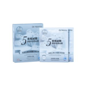 Dr.Morita 5 Essence Hyaluronic Acid Long-lasting Moisturizing Facial Mask - Morita Biotech Co., Ltd.