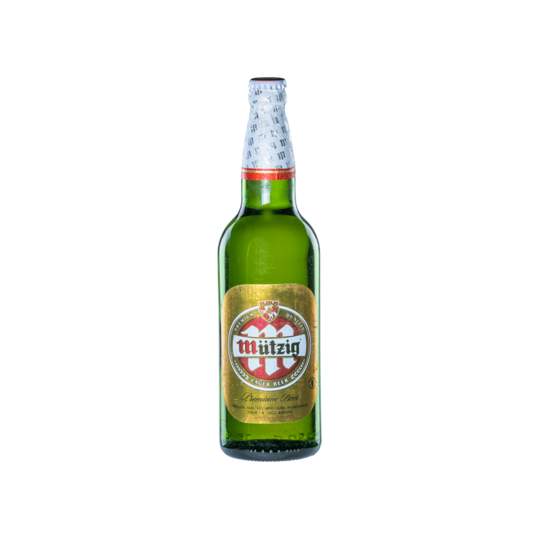 Mützig Lager (Bottle 65cl) - Bralima S.A