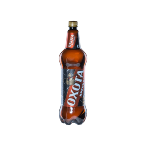 Light Pasteurized Beer "Okhota Krepkoe" (Bottle 1250ml) - Heineken Russia