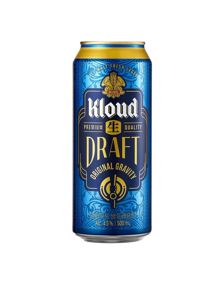 Kloud Draft (Can 50cl) Gold Quality Award 2022 from Monde Selection