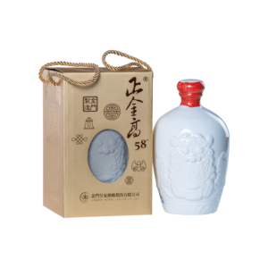 皇家窖藏風獅爺-正金高(白瓶) - 皇家高粱酒