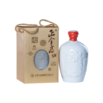 皇家窖藏風獅爺-正金高(白瓶) - 皇家高粱酒