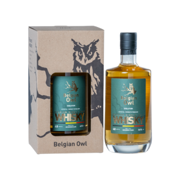 Belgian Owl Evolution, Belgian Owl Single Malt Whisky, (1 bottle 50cl) - The Owl Distillery SA