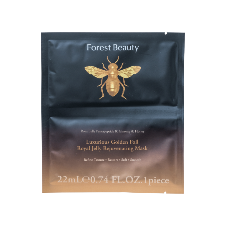 Forest Beauty Luxurious Golden Foil Royal Jelly Rejuvenating Mask - Sunnyfield Shihlin Co., Ltd.