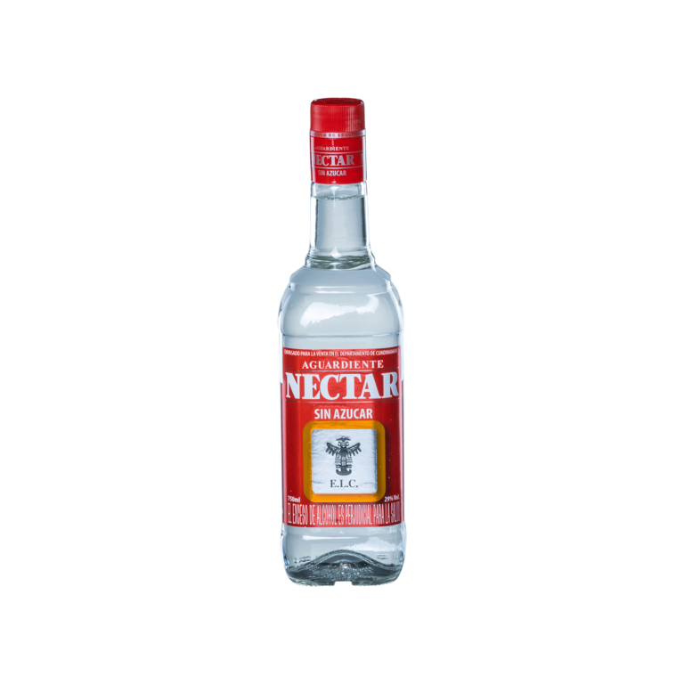 Aguardiente Nectar Rojo Sin Azúcar - Empresa de Licores de Cundinamarca
