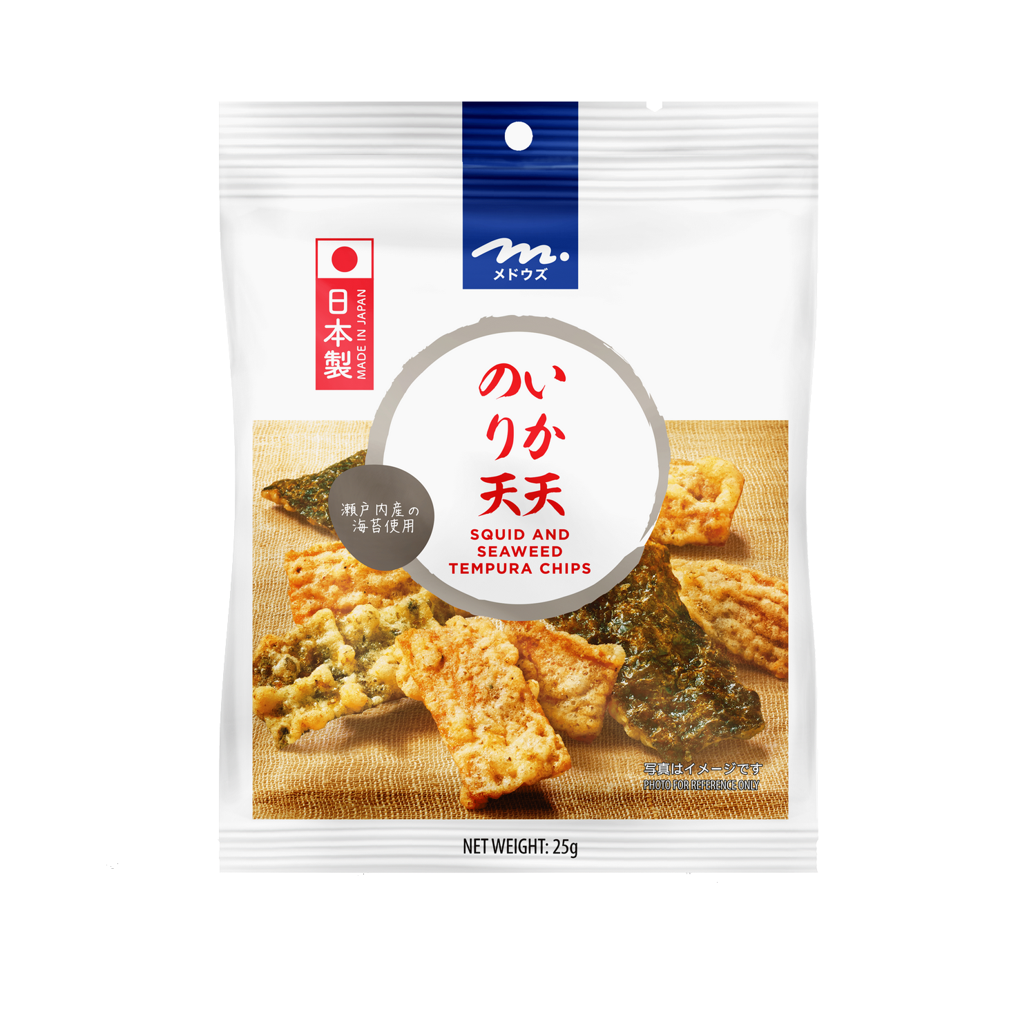 Fried Squid & Seaweed Tempura Chips 金奖 Monde Selection 2022