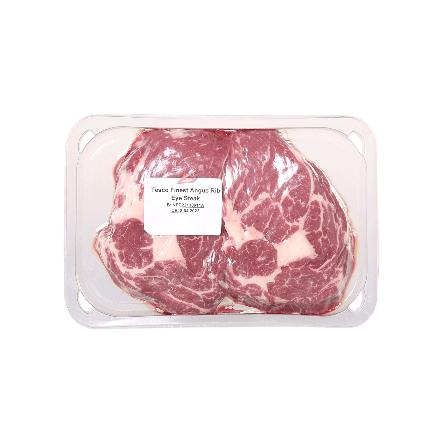 Tesco Finest Angus Rib Eye Steak Gold Quality Award 2022 from Monde