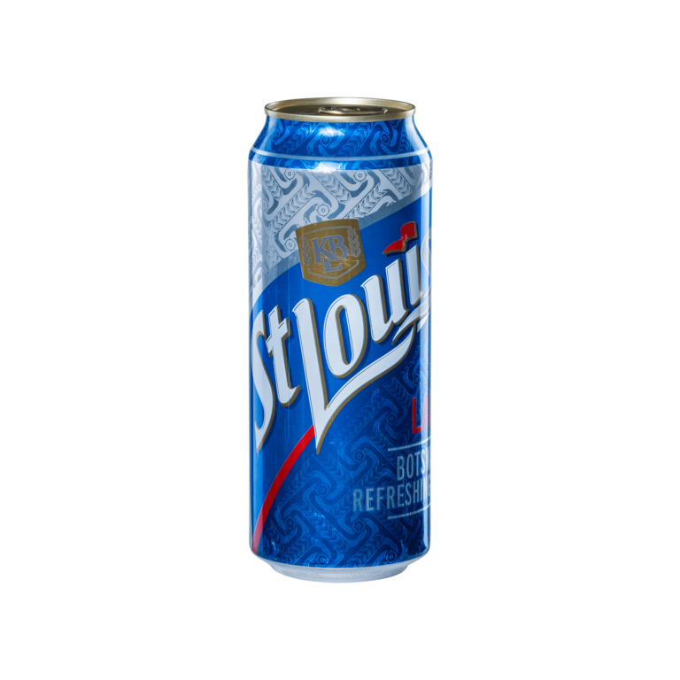 St. Louis Lager (Can 50cl) - Kgalagadi Breweries