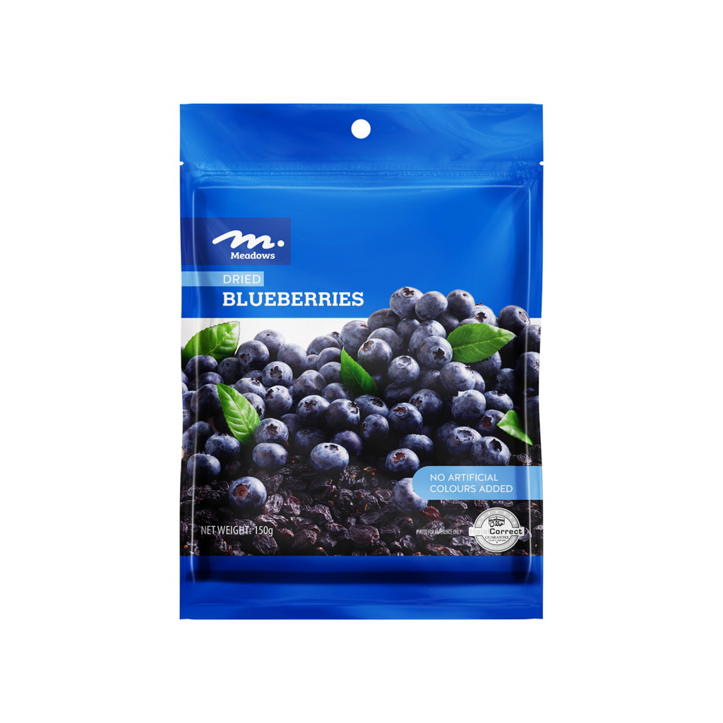 Dried Blueberries Gold Quality Award 2022 from Monde Selection