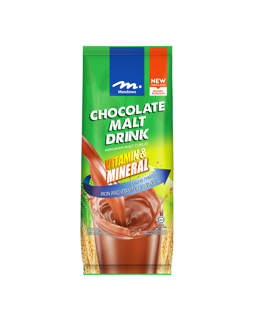 Chocolate Malt Drink (1kg) - Silver Quality Award 2022 from Monde Selection