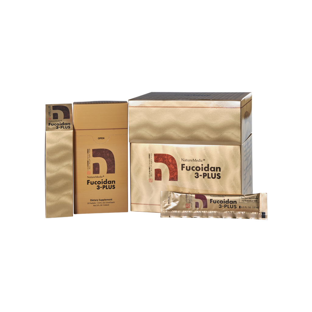 NatureMedic® Fucoidan 3PLUS Liquid Type Gold Quality Award 2023 from