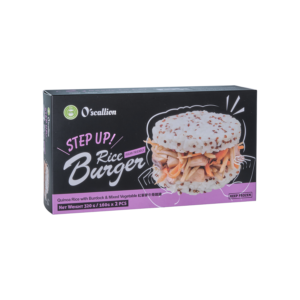 Veggie Rice Burger (Quinoa Rice with Burdock & Mixed Vegetable) - Orbitel International Corp.