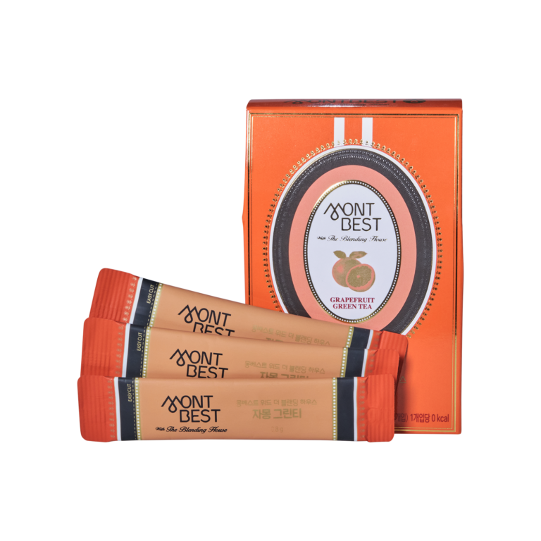 Montbest with the Blending House Grapefruit Green Tea - Korea Crystal Beverage Co., Ltd.