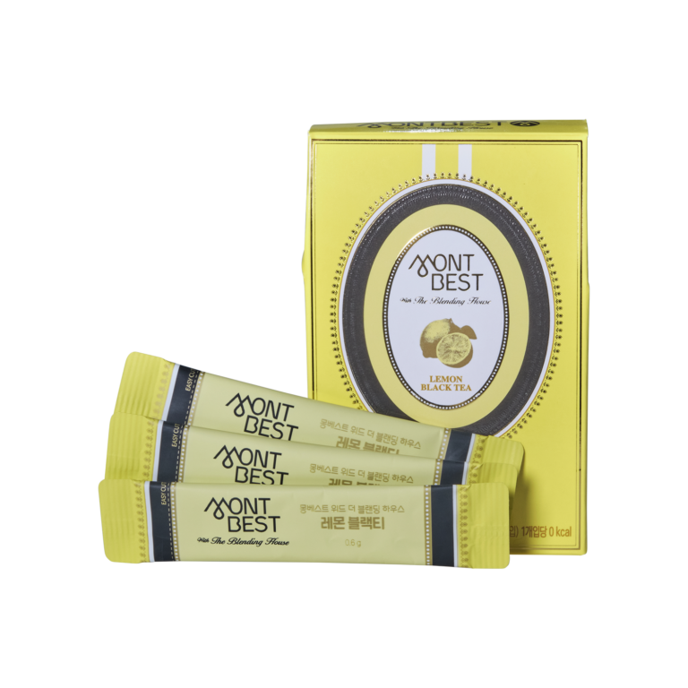 Montbest with the Blending House Lemon Black Tea - Korea Crystal Beverage Co., Ltd.