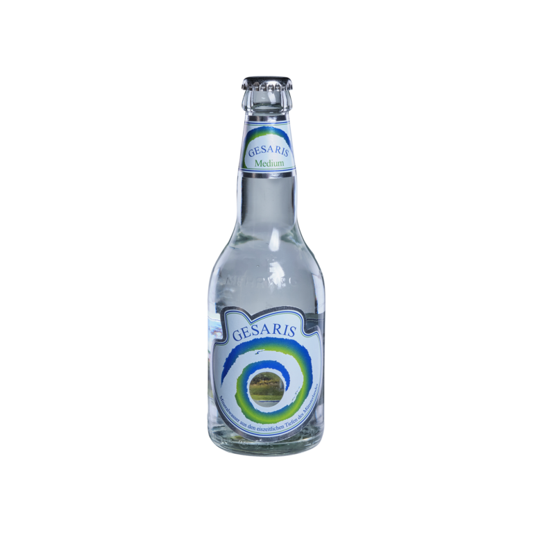 Gesaris Mineralwasser Medium (Bottle 33cl) - Pott&#039;s Brauerei GmbH