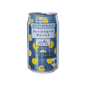 グレープフルーツチューハイ　カロリー43％オフ - カインズ