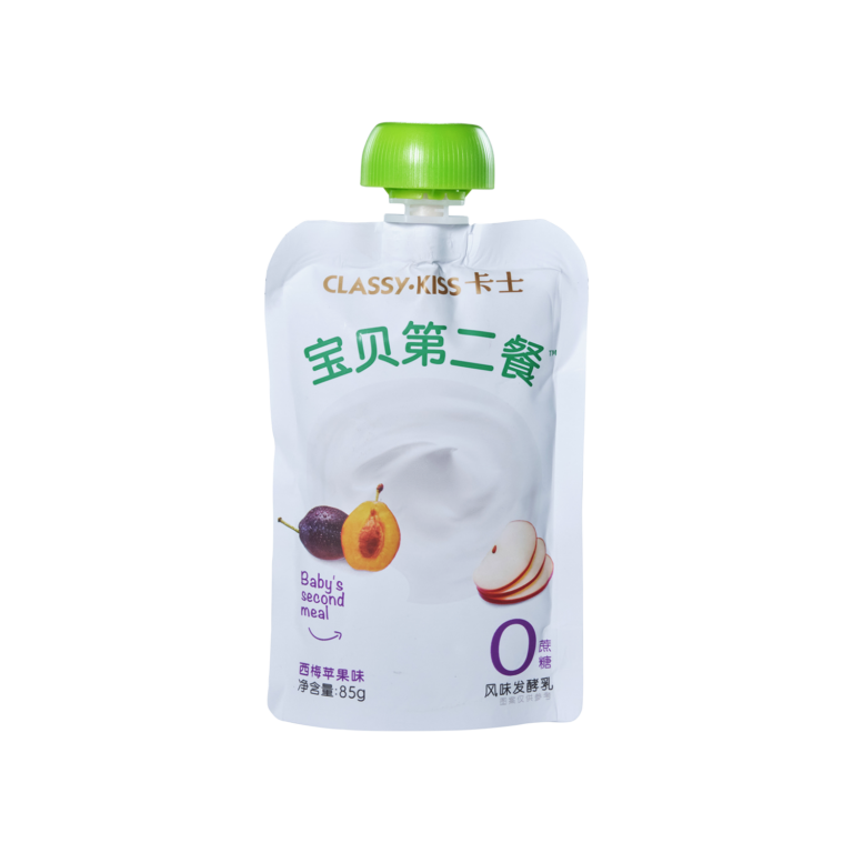 Baby&#039;s second meal yogurt - Prunes &amp; Apples Flavor - Classy Kiss Dairy (Shenzhen) Co.,Ltd