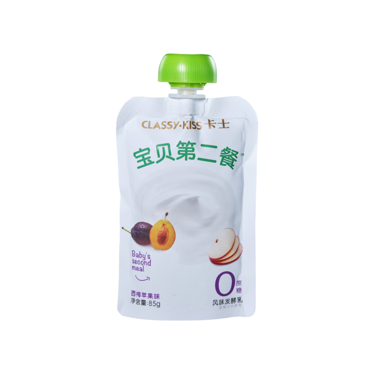 Baby's second meal yogurt - Prunes & Apples Flavor - Classy Kiss Dairy (Shenzhen) Co.,Ltd