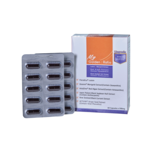 My Golden Ratio: Lutein+marigold Extract+red Algae Extract (Contain Astaxanthin)+black Soybean Hull Extract (Contain Anthocyanin) - Interfuzi Inc.