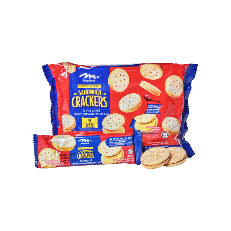 Cheese Flav. Sand. Crackers 243g - DFI Brands Limited