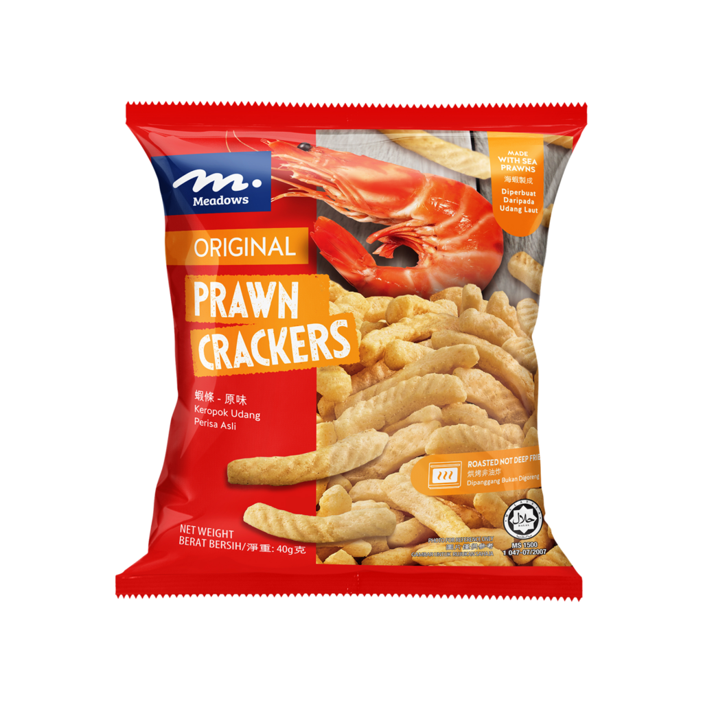 Meadows Original Prawn Crackers 40g Silver Quality Award 2023 from