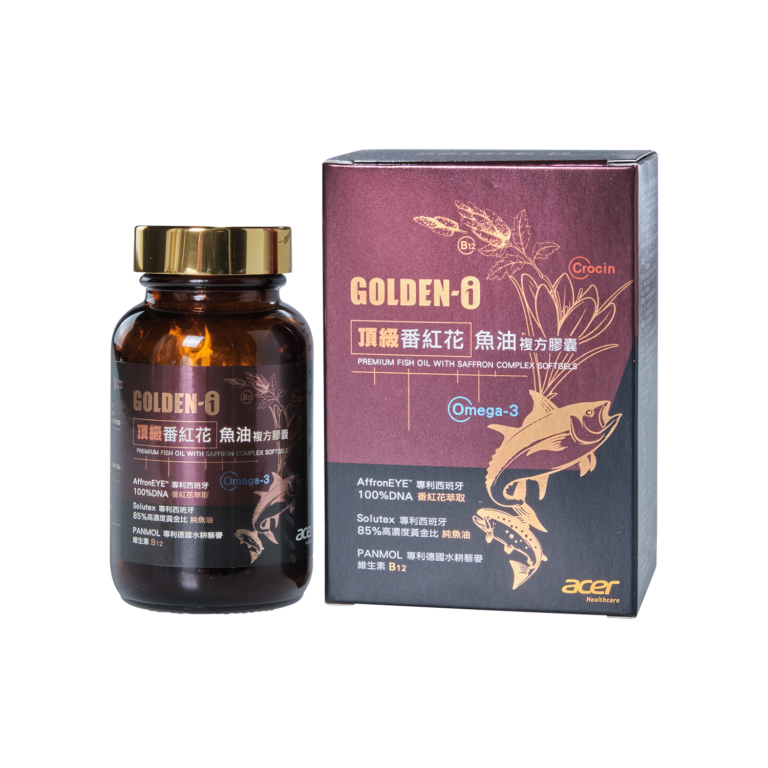 GOLDEN-i 頂級番紅花 魚油複方膠囊 - Acer Inc.