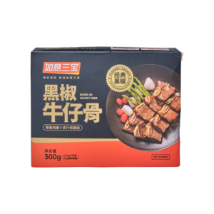Beef Ribs with Black Pepper - Xiamen Ruyisanbao Foods Co.,Ltd