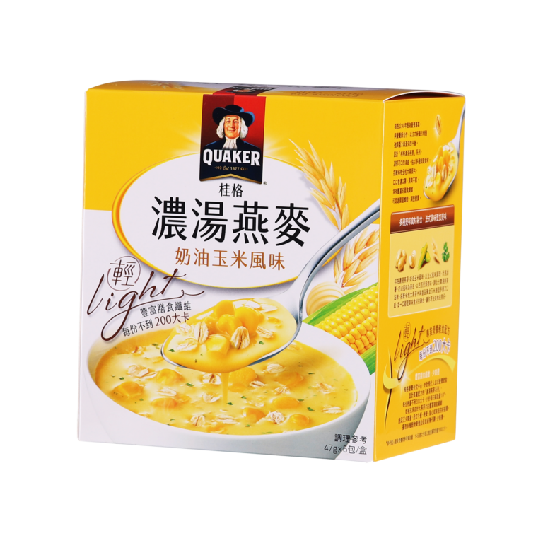 Quaker Soup Oatmeal_ Cream Corn Flavor - Standard Foods Corporation