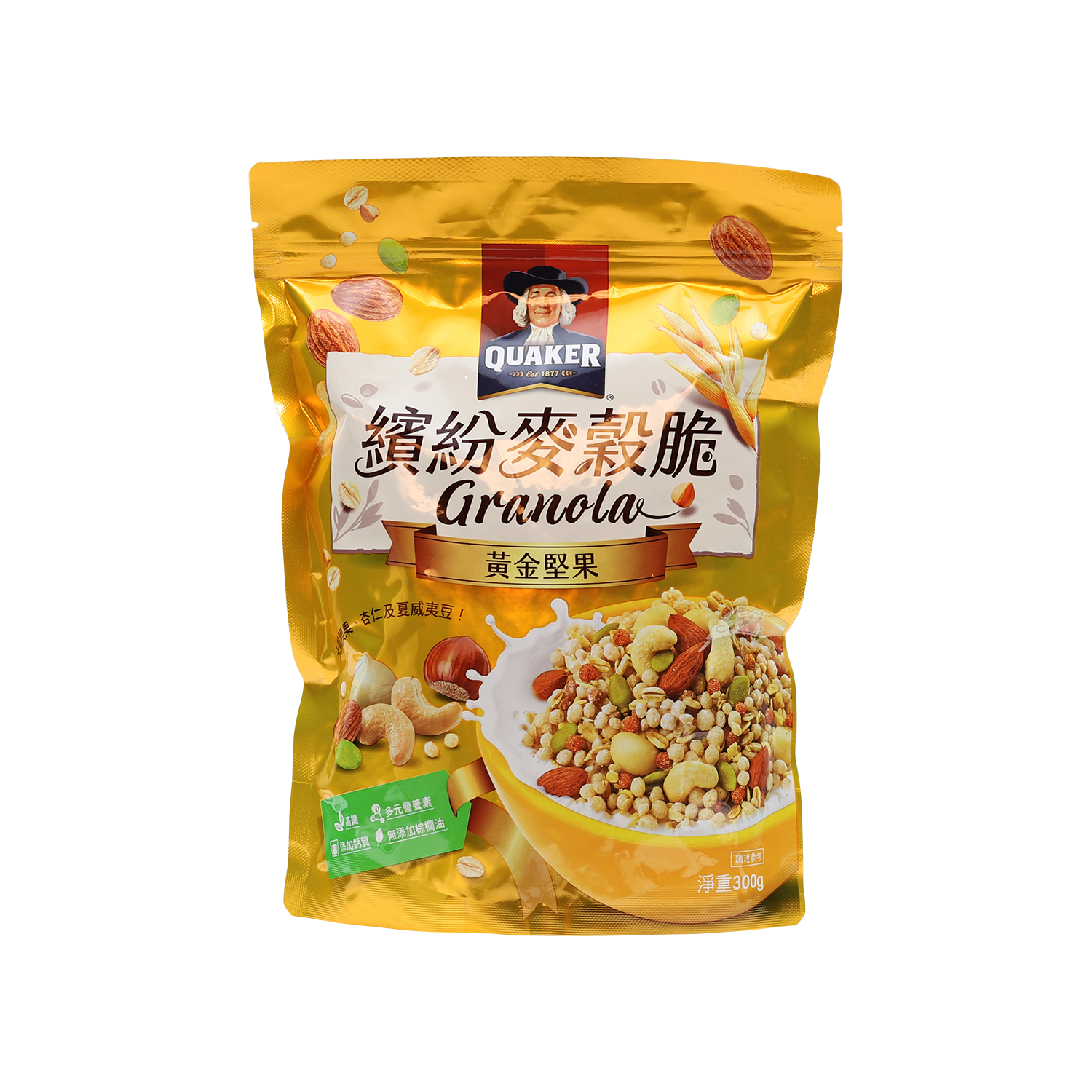 Quaker Oat Granola-Mixed Nuts - Silver Quality Award 2023