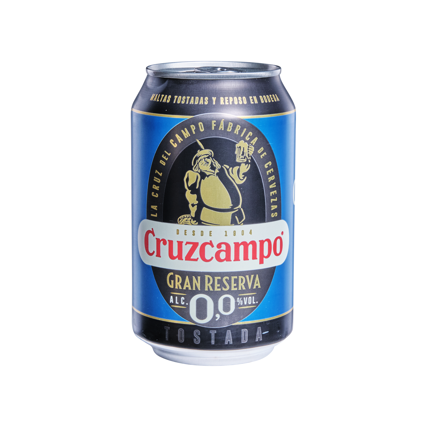 Cruzcampo Gran Reserva 0,0 - Silver Quality Award 2023 from Monde Selection