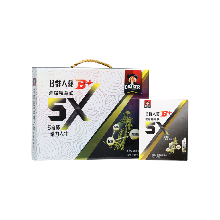 Quaker 5X B-Complex Ginseng Concentrate - Standard Foods Corporation