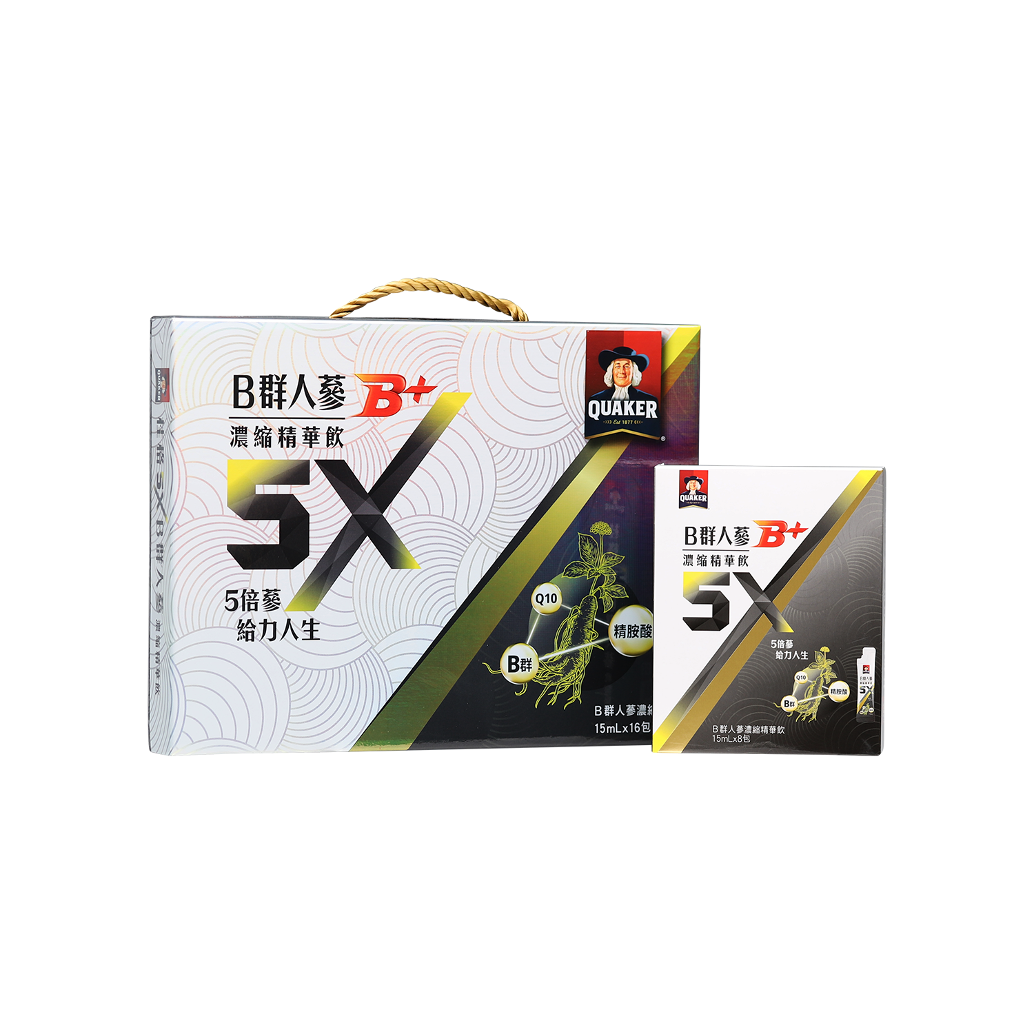 Quaker 5X B-Complex Ginseng Concentrate - Silver Quality Award