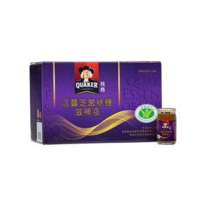 Quaker Ganoderma Drink (Box+60 ml) - Standard Foods Corporation