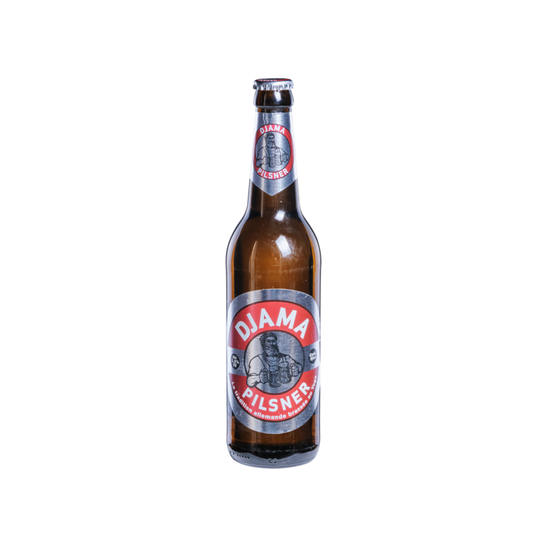 Djama Pilsner - Société Nouvelle des Boissons