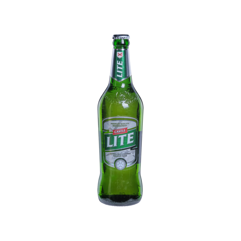 Castle Lite beer (Bottle 66cl) - ABInbev Africa