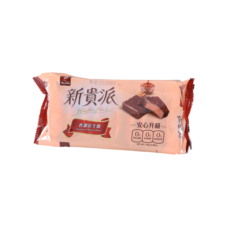 Wafer Pie_ peanut flavor - Hunya Foods Co., Ltd
