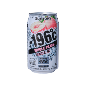 -196°C 통 복숭아 - Suntory RTD Company, 글로벌 전략 및 기획 부서