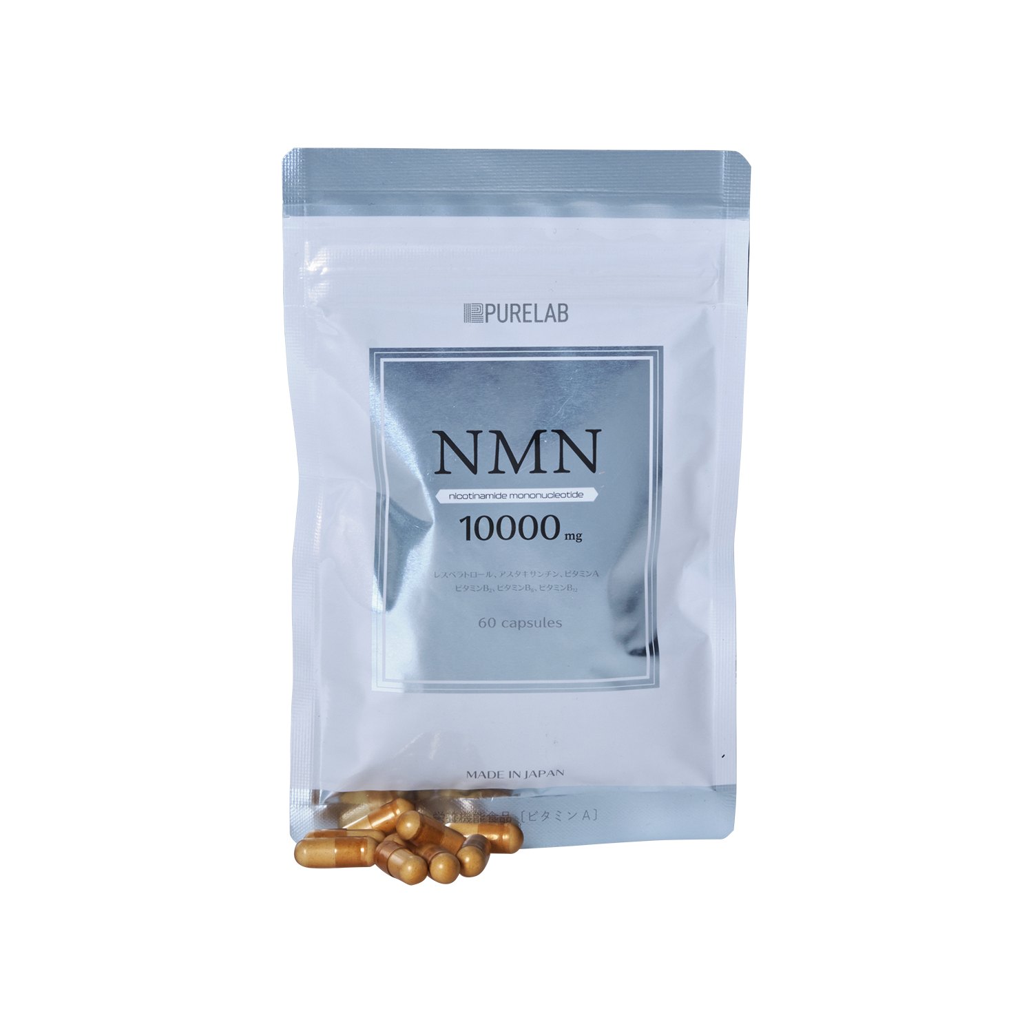 NMN 10,000mg - Silver Quality Award 2023 from Monde Selection
