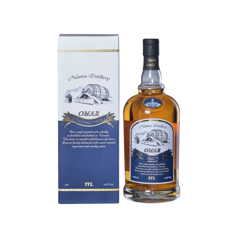 Omar Single Malt Peated Whisky (Duty-Free) - Taiwan Tobacco & Liquor Corporation