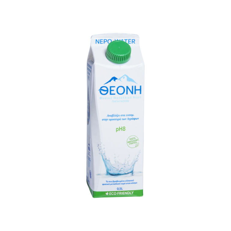 Theoni Natural Mineral Water Carton Box - AHB Group AE