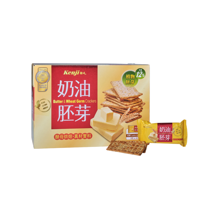 Butter &amp; Wheat Germ Crackers - Taiwan Mayumi Trading Co., Ltd