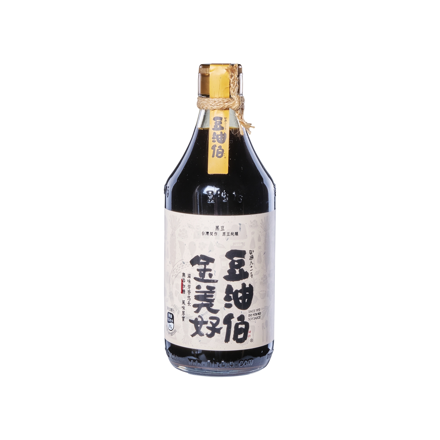 豆油伯金美好無添加糖釀造醬油