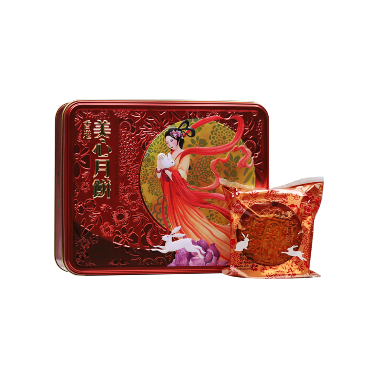 MX Lotus Seed Paste Mooncake with 2 Egg Yolks - Maxim's Caterers Limited