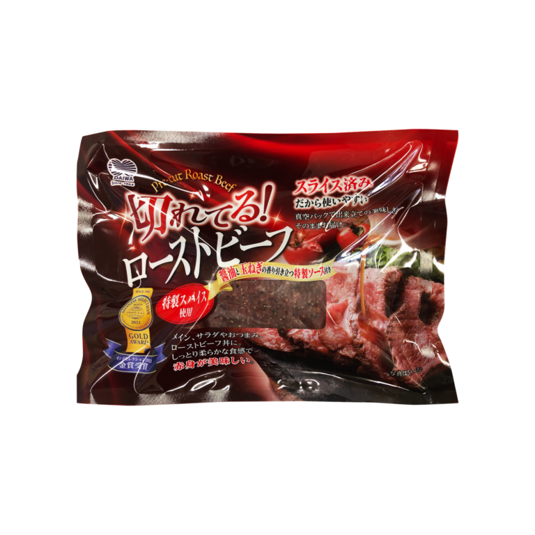 Kireteru! Roast Beef (with special sauce for delicious aroma of soy sauce and onions) - The Daiwa Co., Ltd.