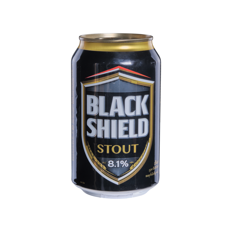 Black Shield Stout (lata) - Myanmar Brewery Ltd.