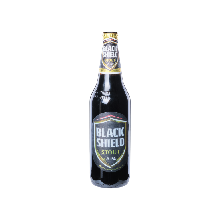 Black Shield Stout (Botella) - Myanmar Brewery Ltd.